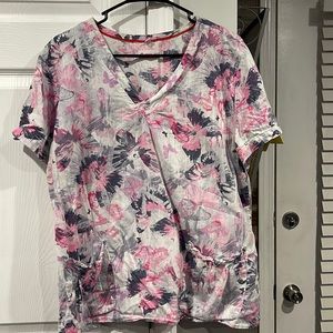 Womens scrub top